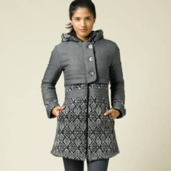 Prana Mischka jacket hood coat size medium - Picture 12 of 12
